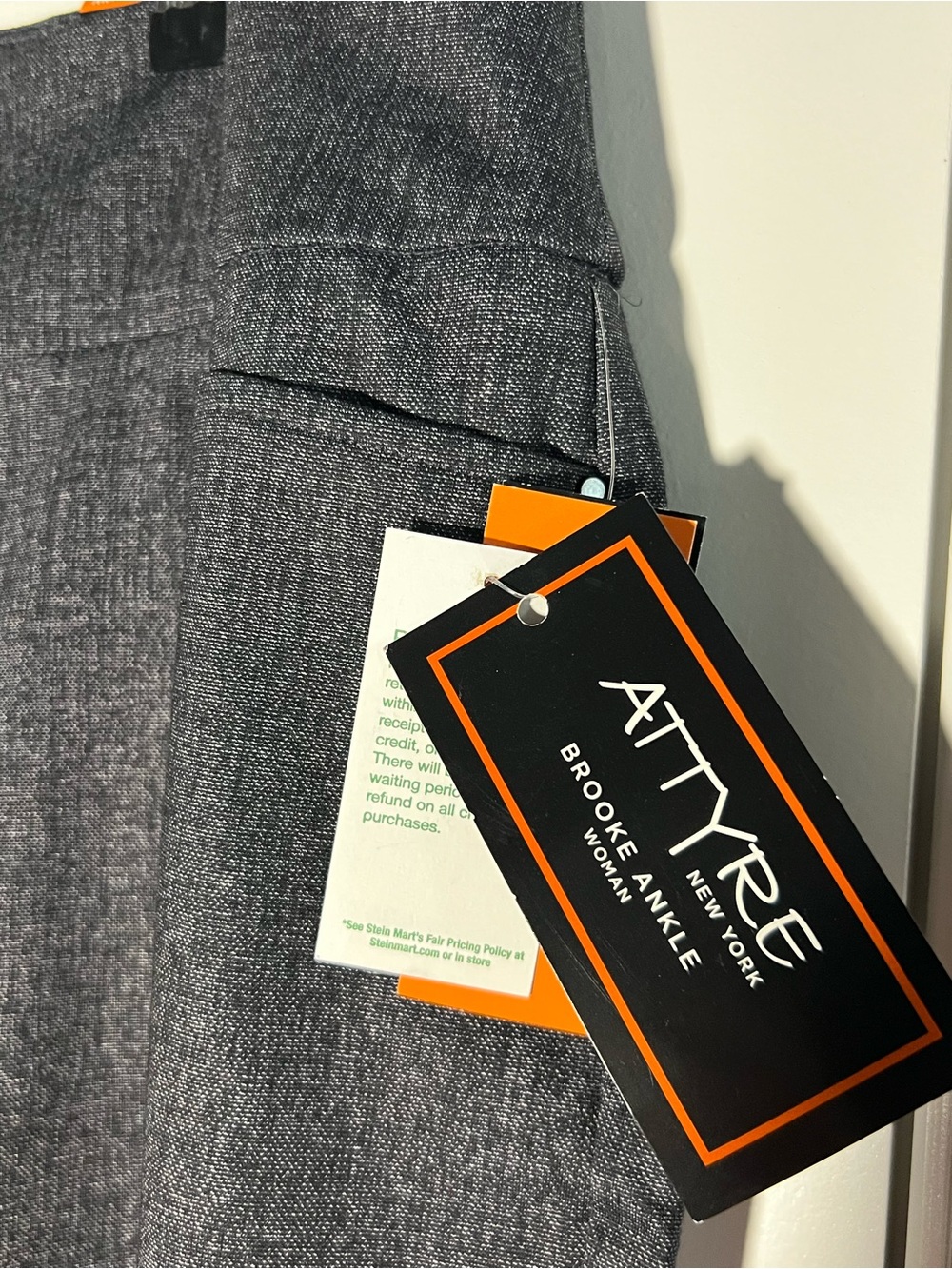 Charcoal Pull-On Pants - Picture 2 of 5